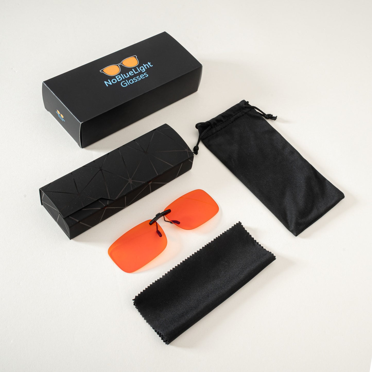 Clip for graduated or reading glasses