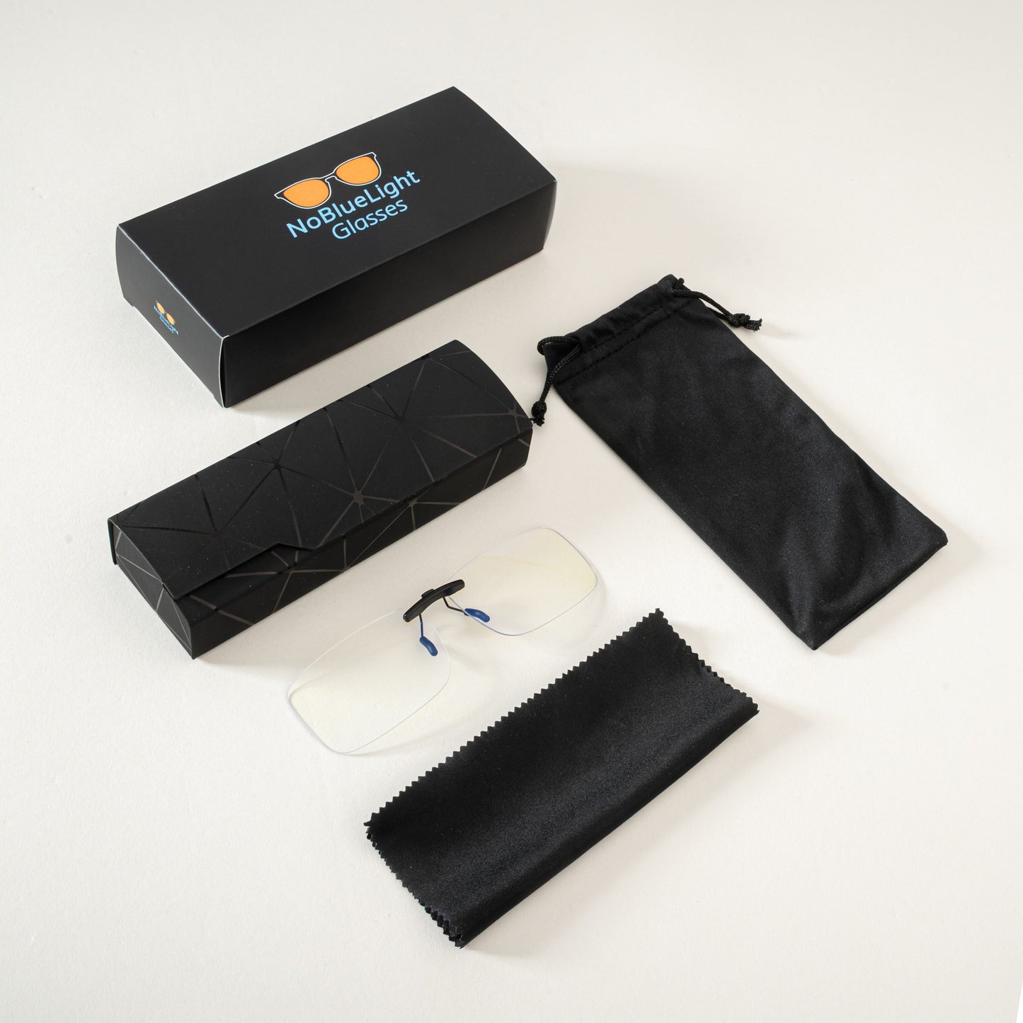 Clip for graduated or reading glasses